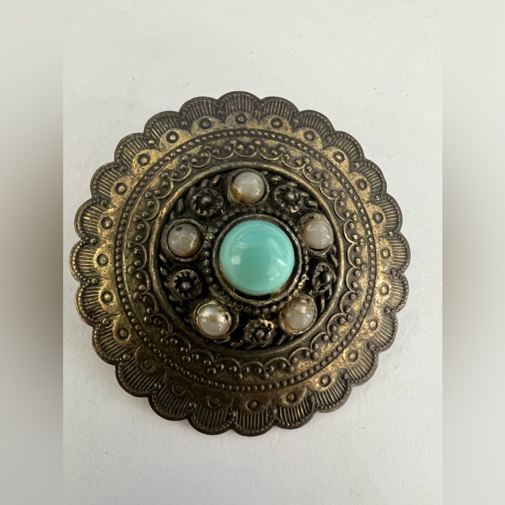 *Rare* Vintage Antique Gone With the Wind Brooch Pin 1940's Book Piece Lux Soap